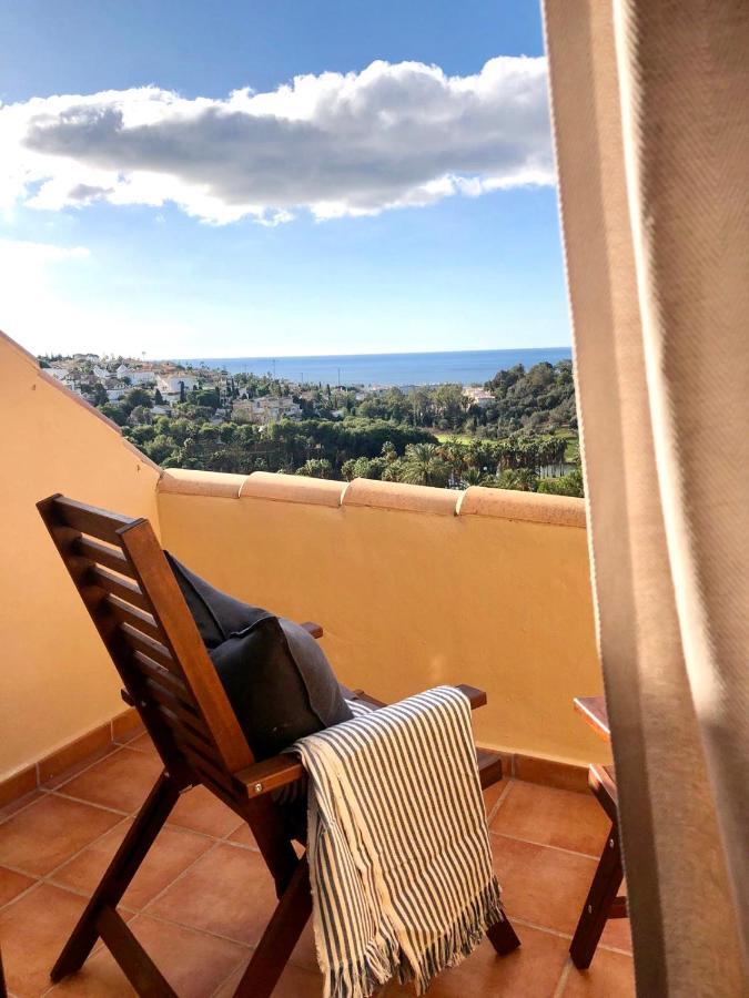 Apartamento Luxurious Duplex Penthouse With Golf And Sea Views Benalmádena Exterior foto